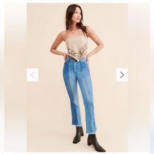 Wrangler Wrock High Rise Kick Flare Jeans Size 28